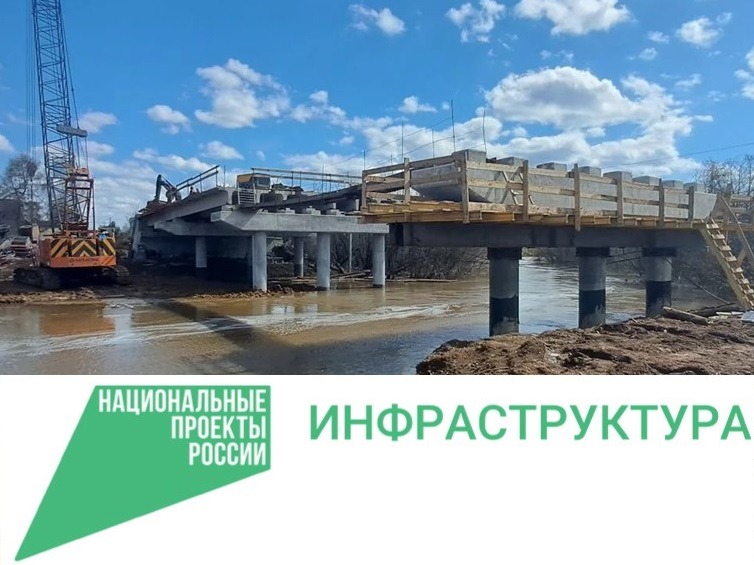 В Кудымкаре реализуется масштабный проект по капитальному ремонту Пролетарского моста через реку Кува.